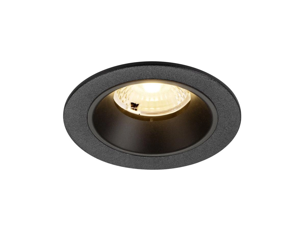 Inbouwspot Numinos S zwart 3000K - 40gr