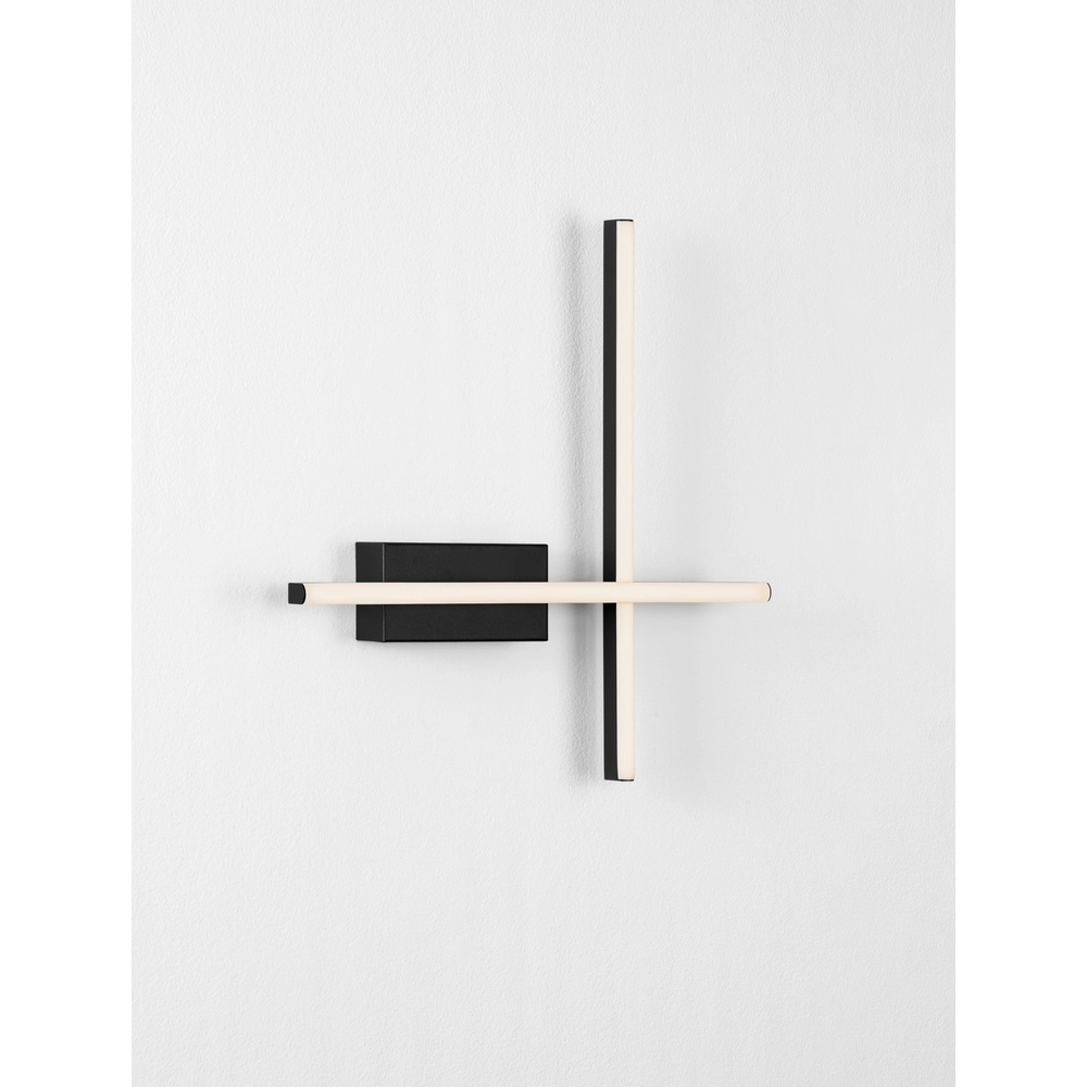 Wandlamp Quam zwart