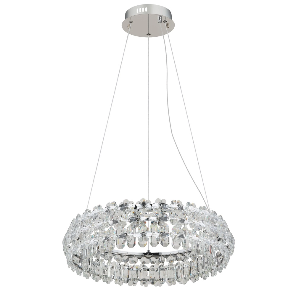 Hanglamp Diann chroom Globo 9007371537853