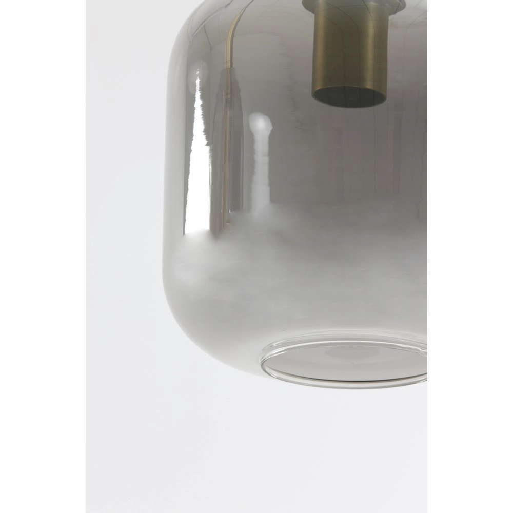 Smoke glazen hanglamp Lekar Ø 16cm - 1x E27 Light & Living 8717807610968