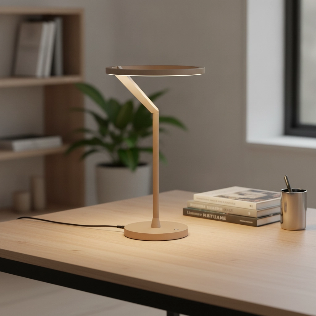 Design tafellamp Tilia mokka bruin