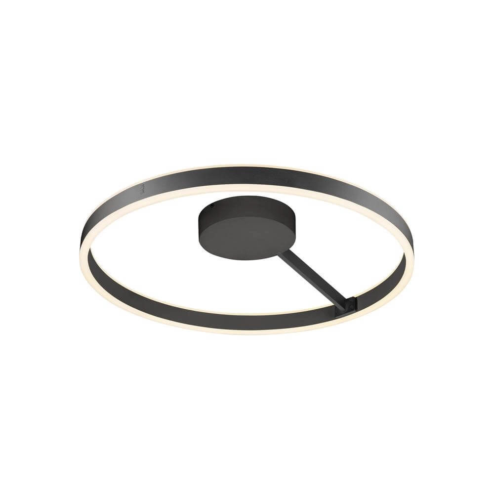 Design plafondlamp One 60 zwart Ø 60cm
