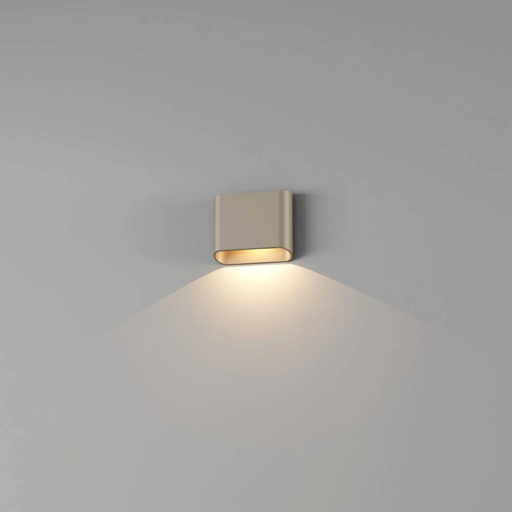 Wandlamp Diaz 1L Champagne