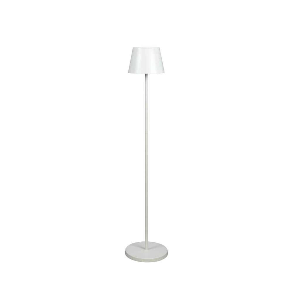 Oplaadbare vloerlamp Pomezia Medium wit KonstSmide 7318307841251