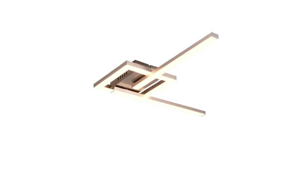 Nikkel plafondlamp Viale design Trio 4017807598087