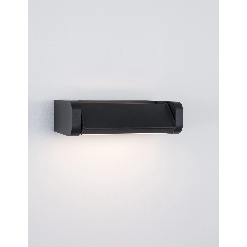 Richtbare wandlamp Volvel zwart Lyora 5212017425997