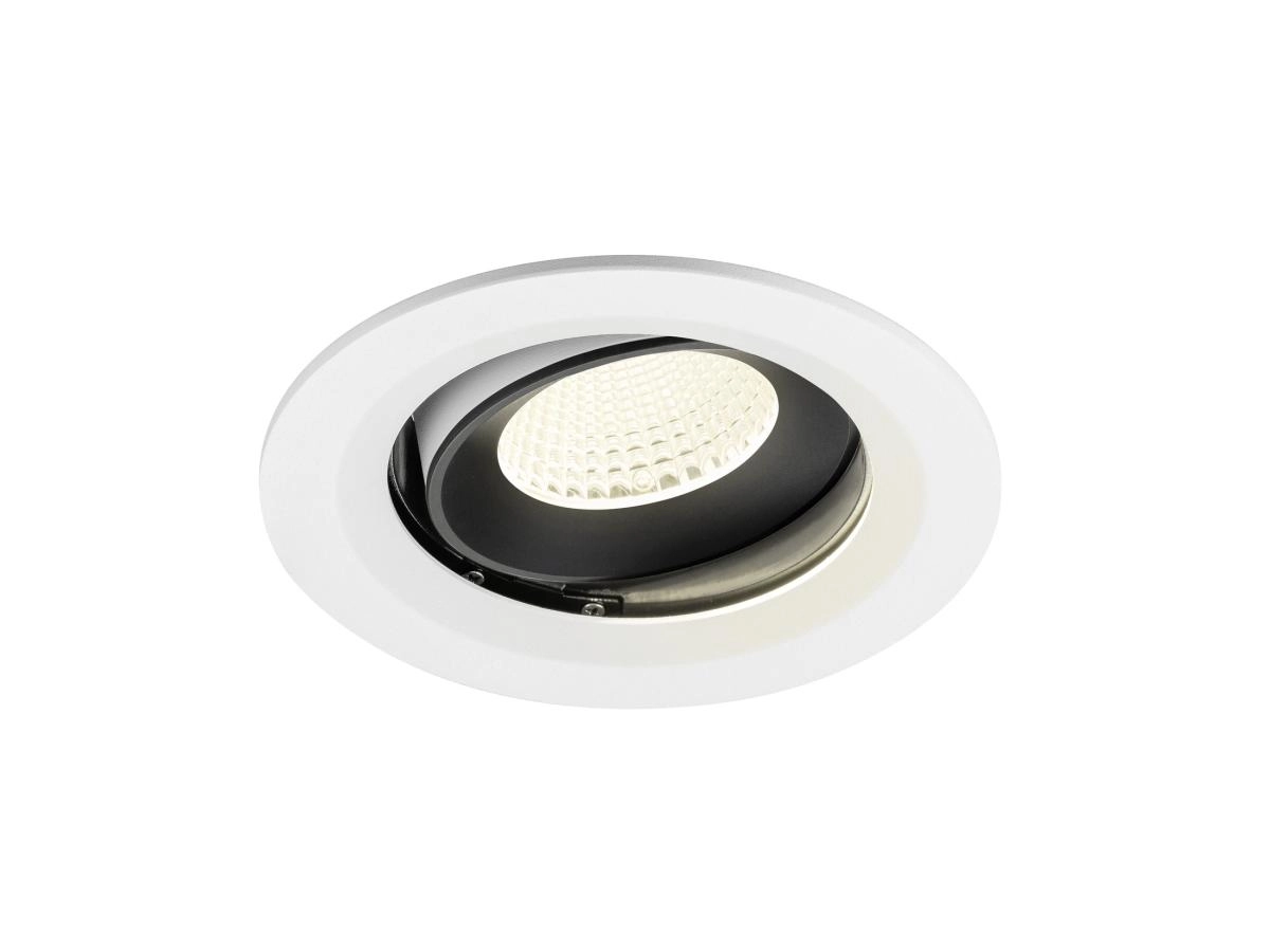 Inbouwspot Numinos Move M wit/zwart 4000K - 40gr