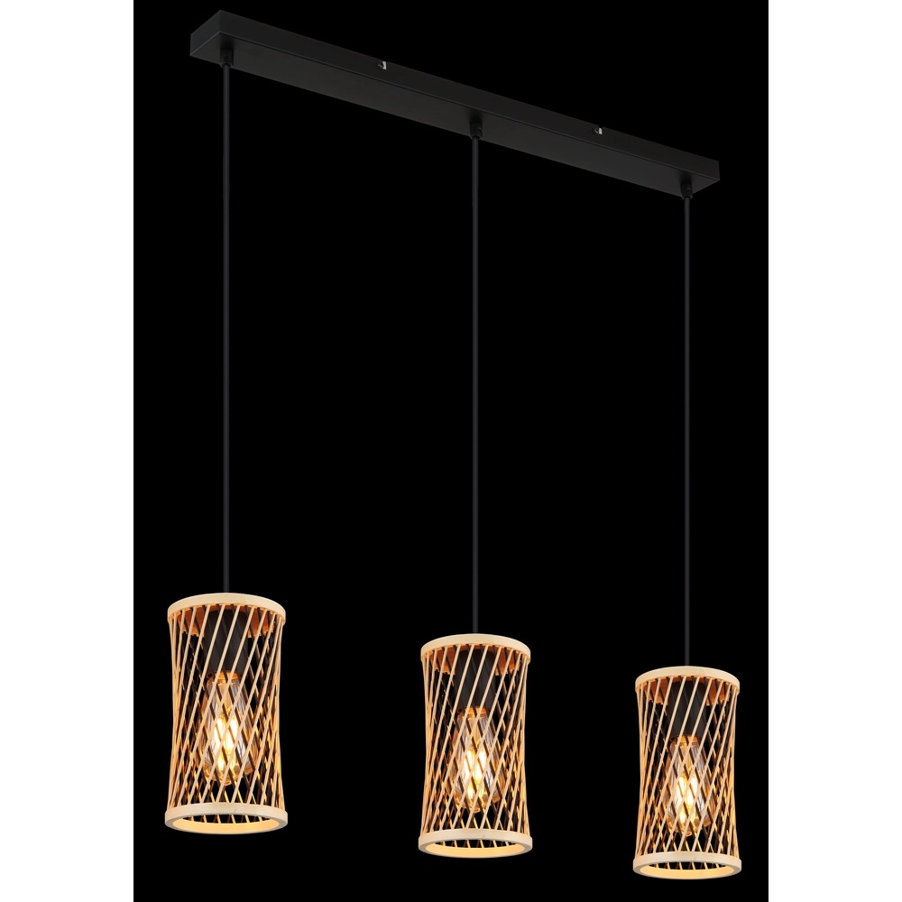 Hanglamp Mali 3-lichts Globo 9007371533725