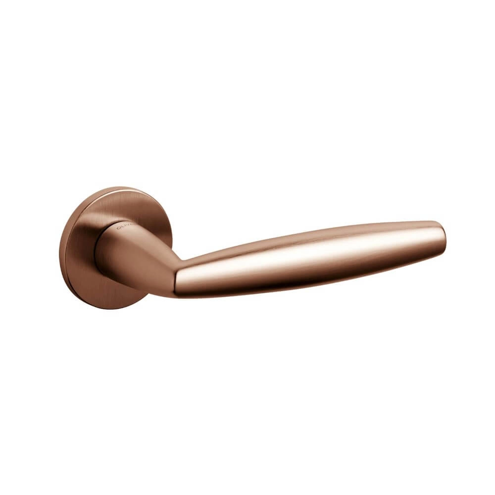 Design deurklink Aurelia mat koper
