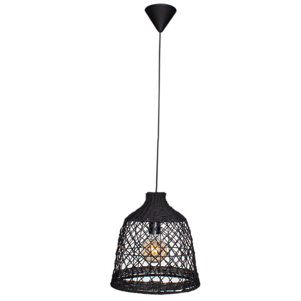 Hanglamp Lucena zwart