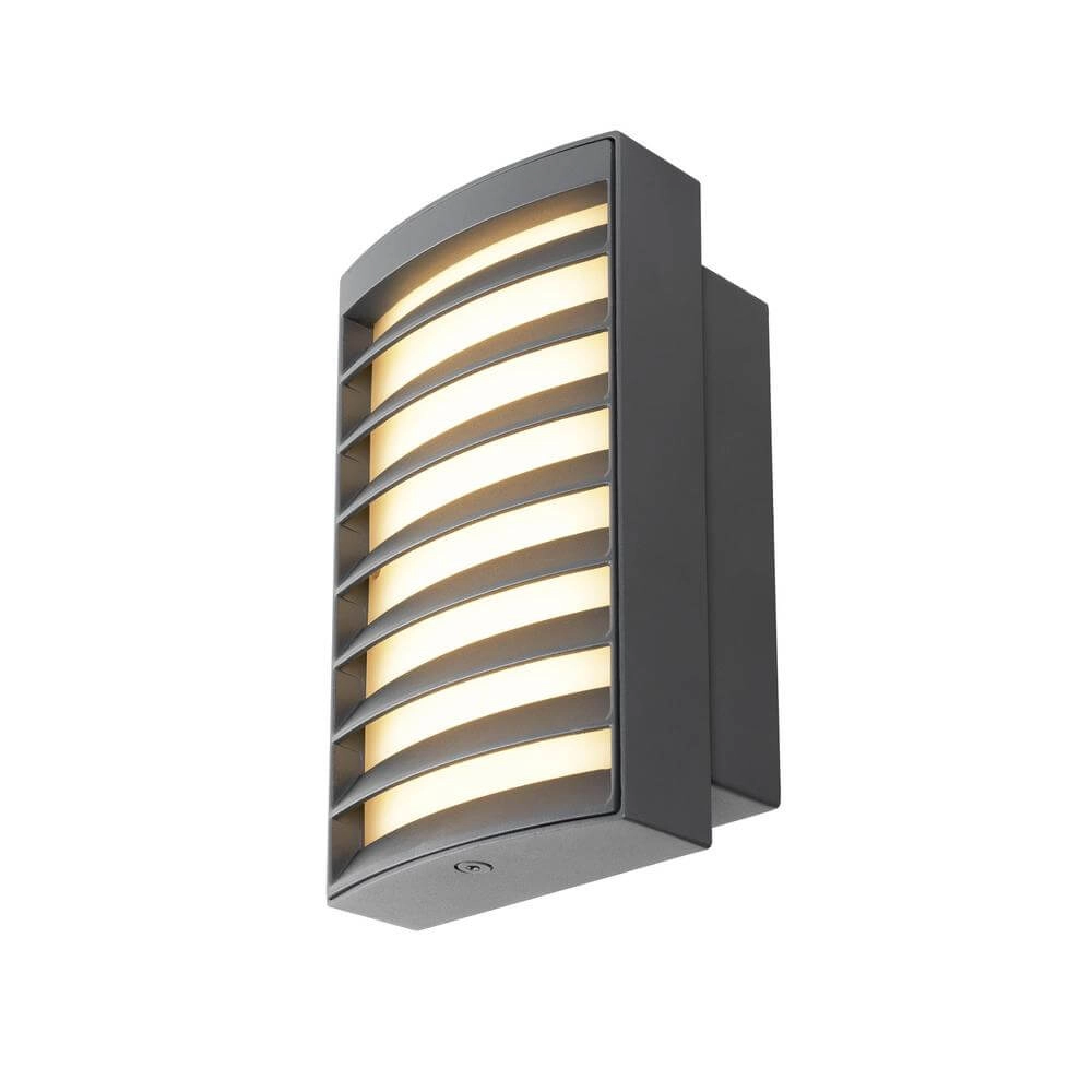 Wandlamp Rasterlys antraciet design 2700K