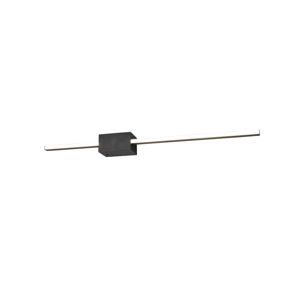 Moderne wandlamp Cassino zwart 70,5cm Trio 4017807683226