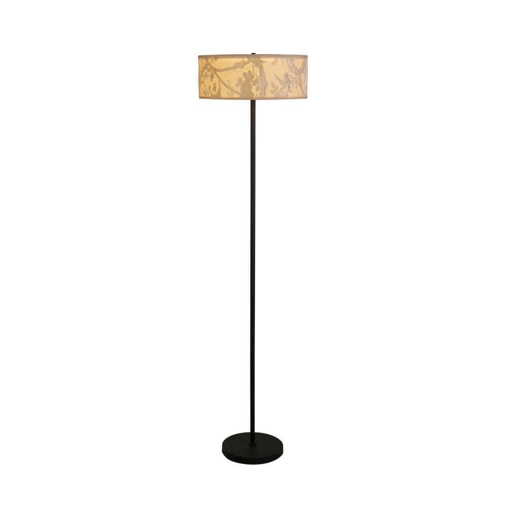 Landelijke vloerlamp Isla Ø 40cm