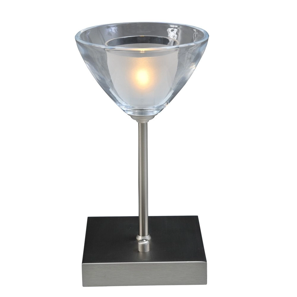 Led tafellamp Caterina LED 20cm metaalgrijs Masterlight 8718121210605