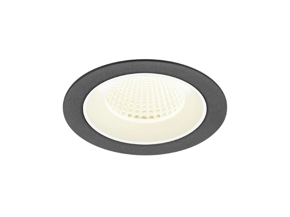 Inbouwspot Numinos M zwart/wit 4000K - 40gr SLV 4024163311199