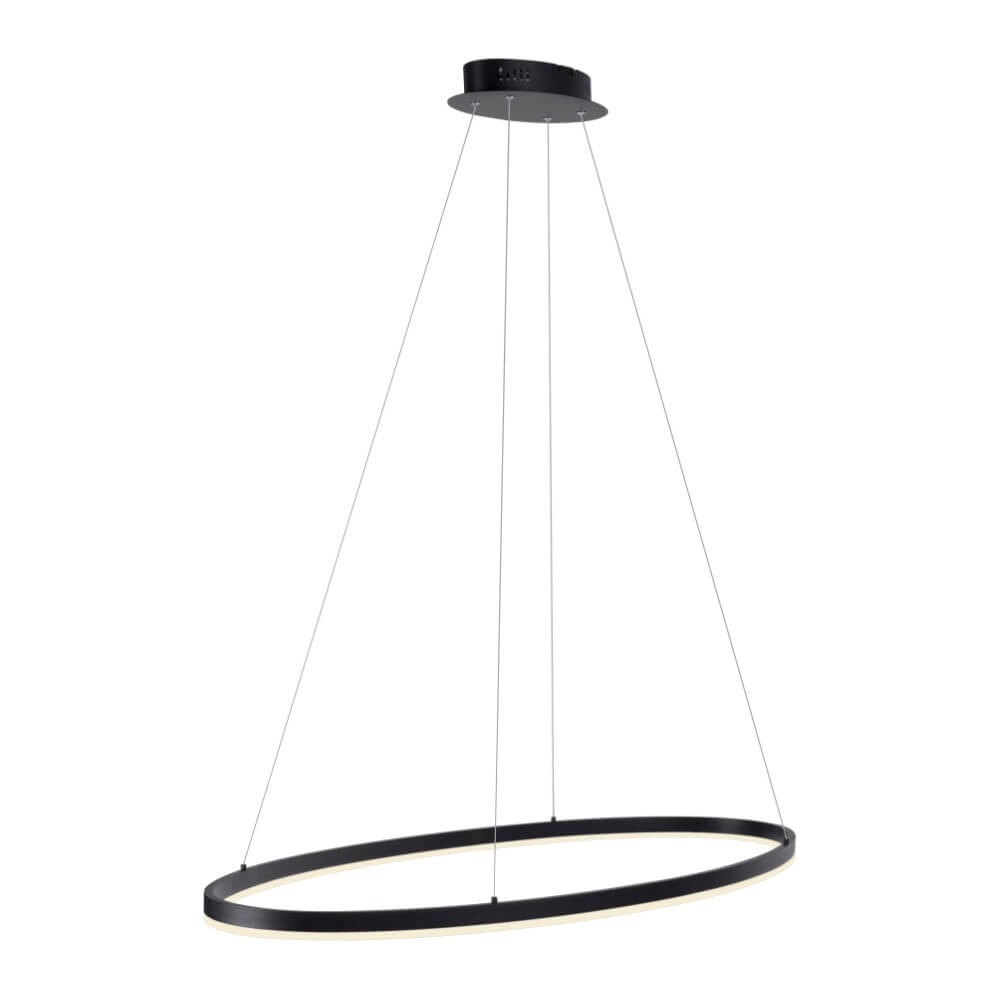Antraciete hanglamp Titus Ø 118cm