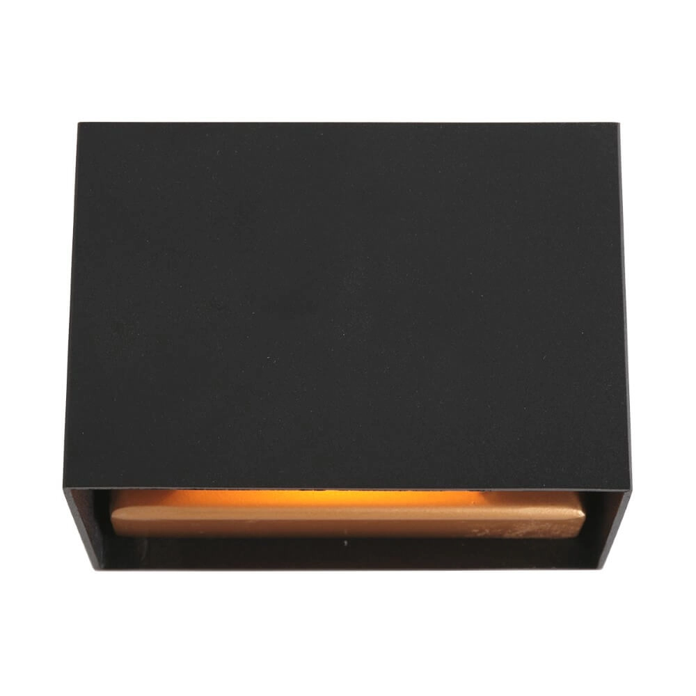Zwarte wandspot Muro up en down Steinhauer 8712746152630