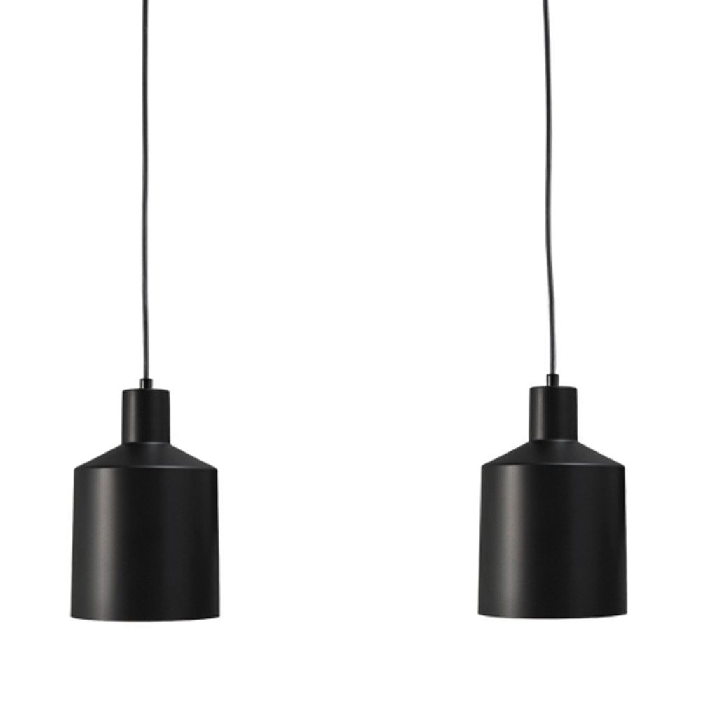 Eetkamerlamp Boris Concepto 3x14 zwart Masterlight 8718121149516