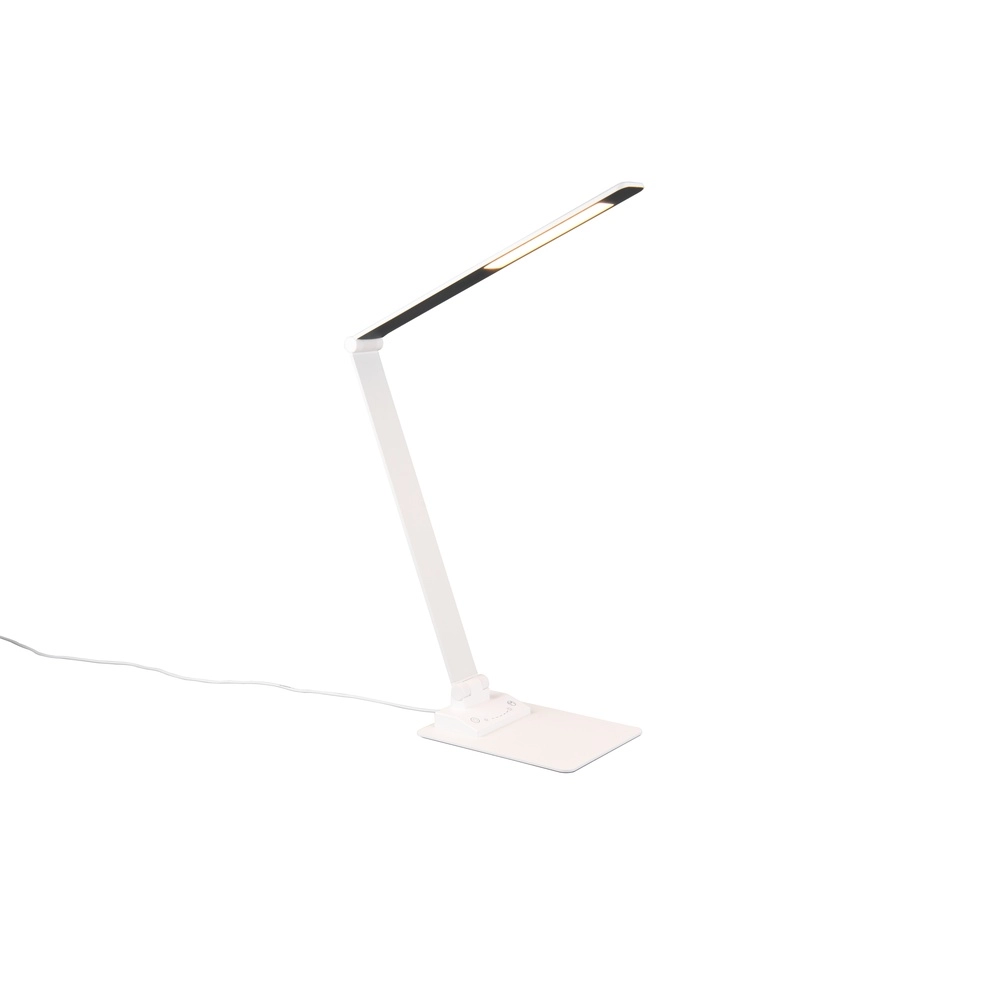 Bureaulamp Travis design wit