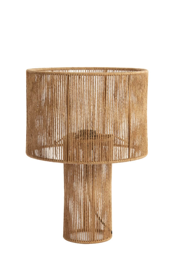 Rotan tafellamp Lavatera Ø 30cm Light & Living 8717807676193