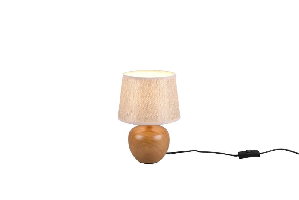 Houten schemerlamp Luxor