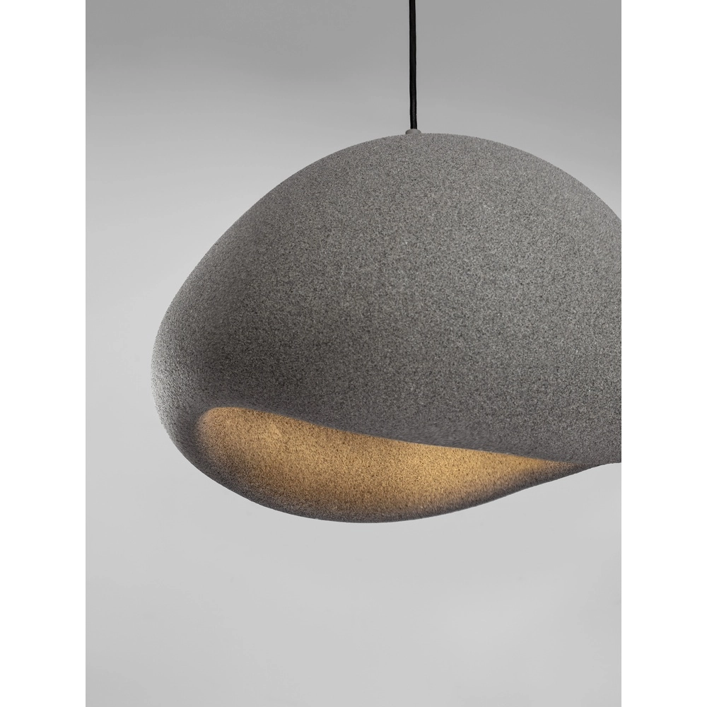 Natuurlijke hanglamp Aere grijs 50cm Lyora 5212017476715