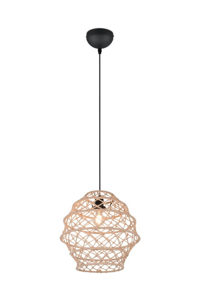Rotan hanglamp Hive Ø 38,5cm