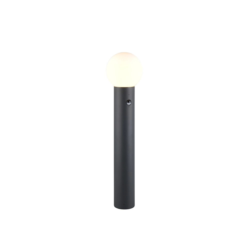 Bol tuinlamp 80cm Mures antraciet met sensor Trio 4017807687323
