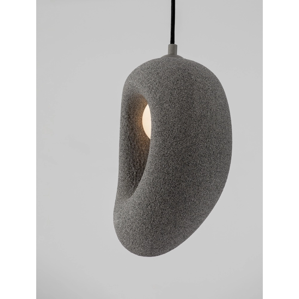 Natuurlijke hanglamp Tempus grijs 30cm Lyora 5212017476838