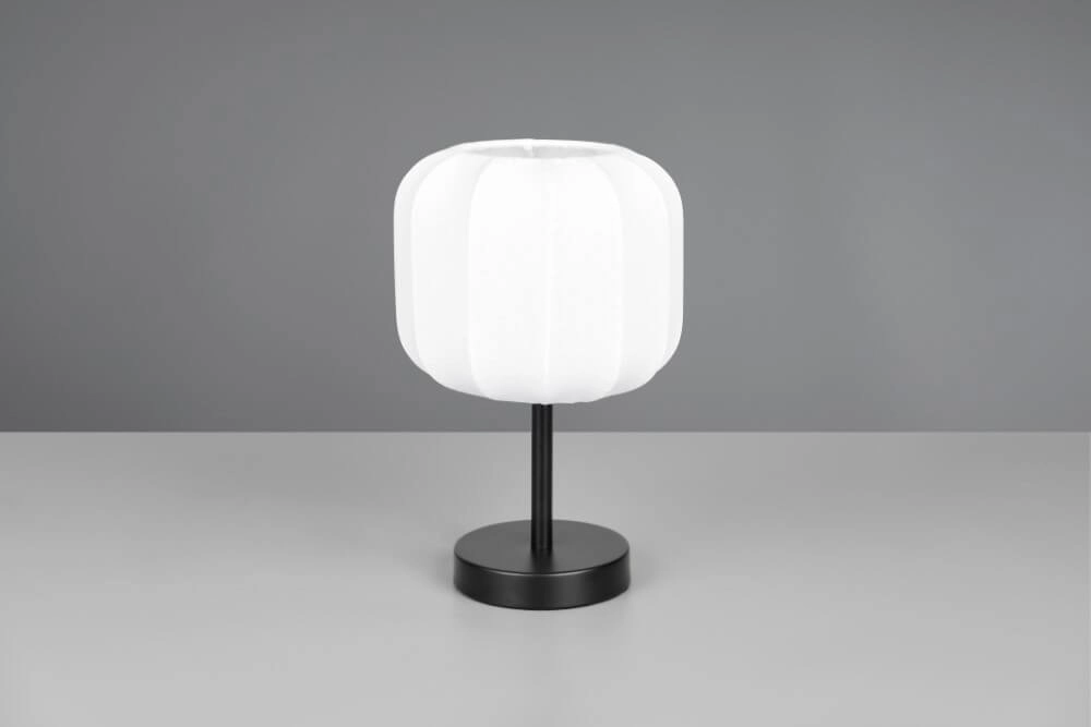 Witte design tafellamp Madleine Ø 20cm Trio 4017807638233