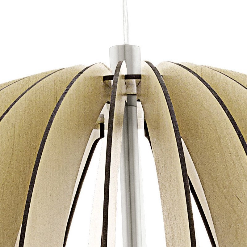 Hanglamp Cossano 50cm mapple hout Eglo 9002759947651