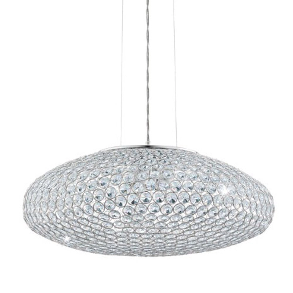 Hanglamp Clemente 54cm metaalgrijs