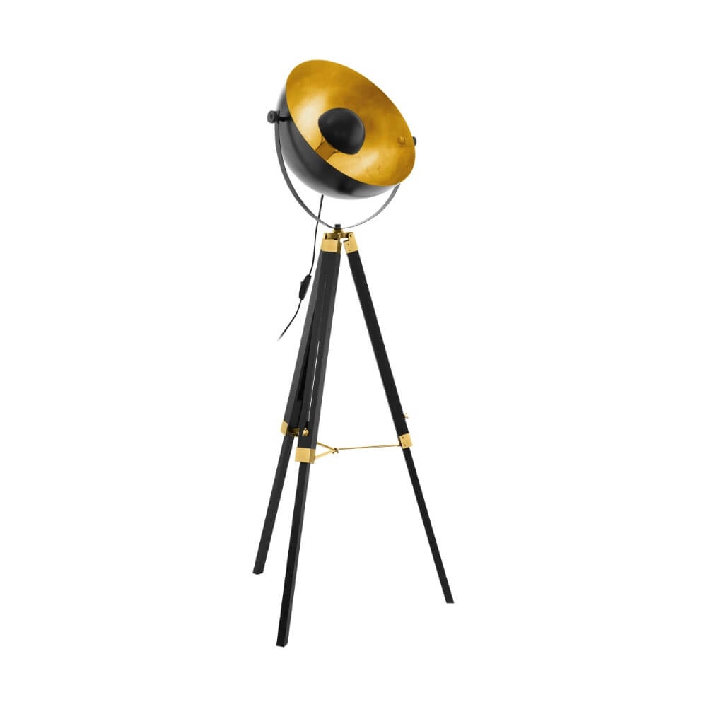 Vloerlamp Covaleda Golden sun