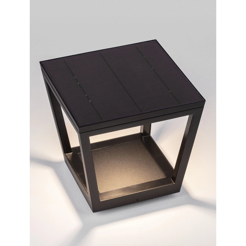 Solar lamp Cuppa antraciet