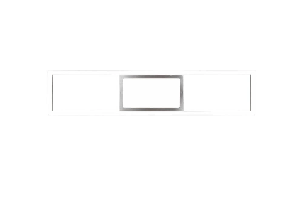 RVS led plafondlamp Rigido Trio 4017807538830