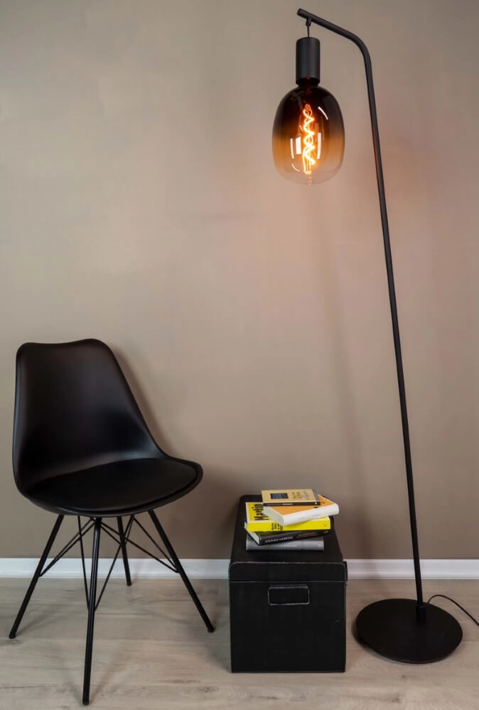 Zwarte staande lamp Cranley