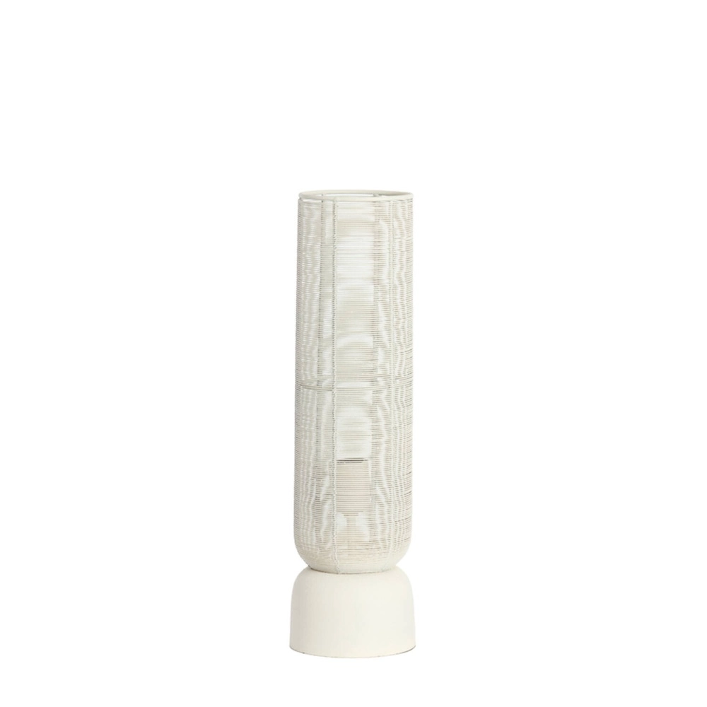 Tafellamp Lezuza Ø 13,5cm wit