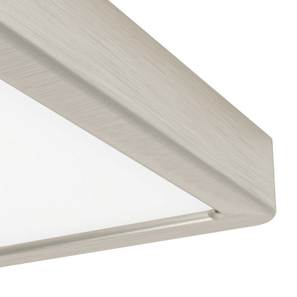 Led plafonnière Fueva 6 vierkant - rvs - 15x15cm Eglo 9008606330263
