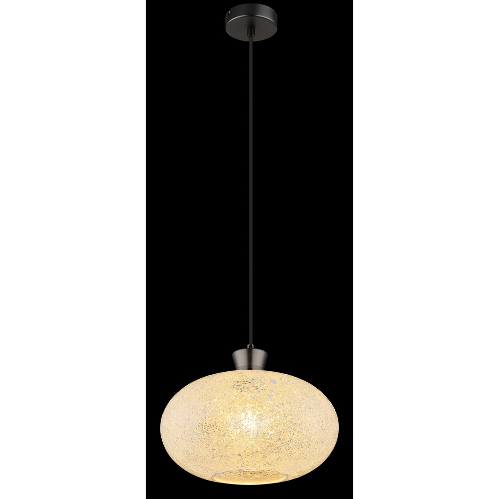 Enkele hanglamp Brokana gunmetal Globo 9007371575466