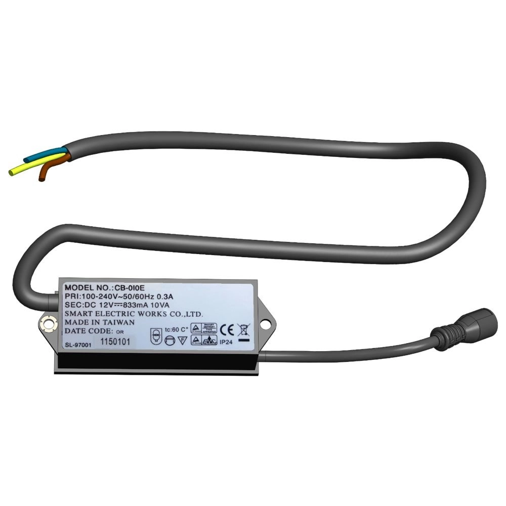 Mini transformator CB-010E 230 volts - 12 volts In-lite 8717051003028