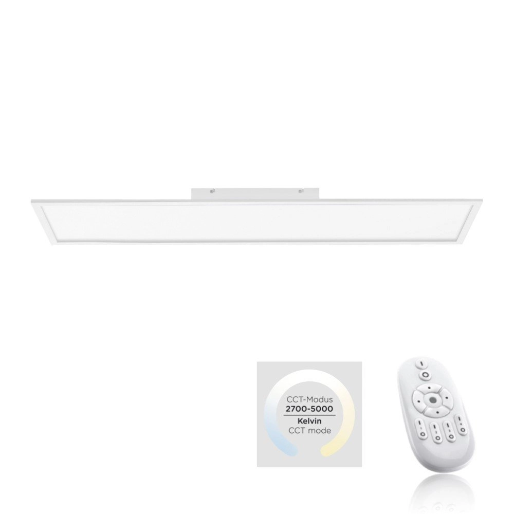 Design plafonnière Flat 120 x 30cm Just Light 4043689938529