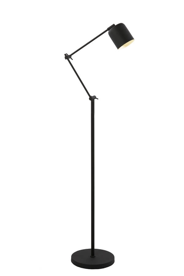 Zwarte leeslamp Rijeka 150cm