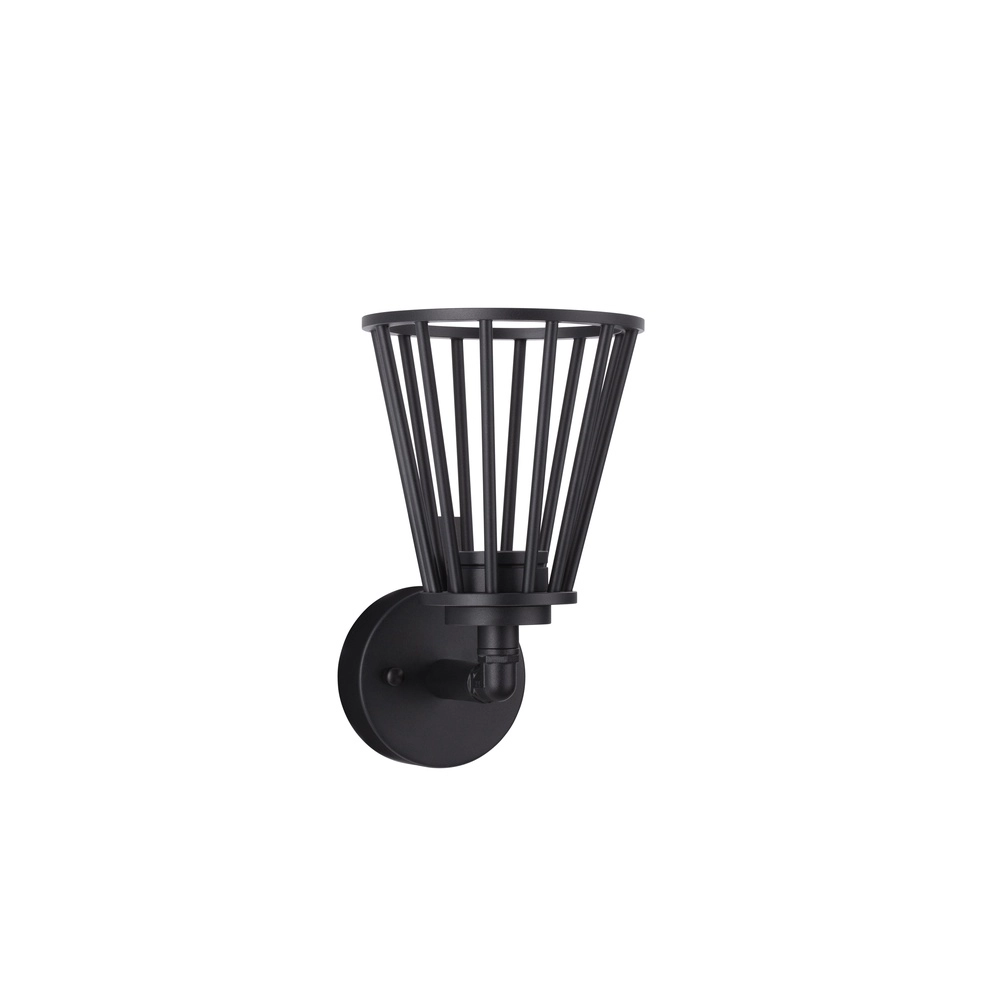 Zwarte wandlamp Carina design Lyora 5212017444943