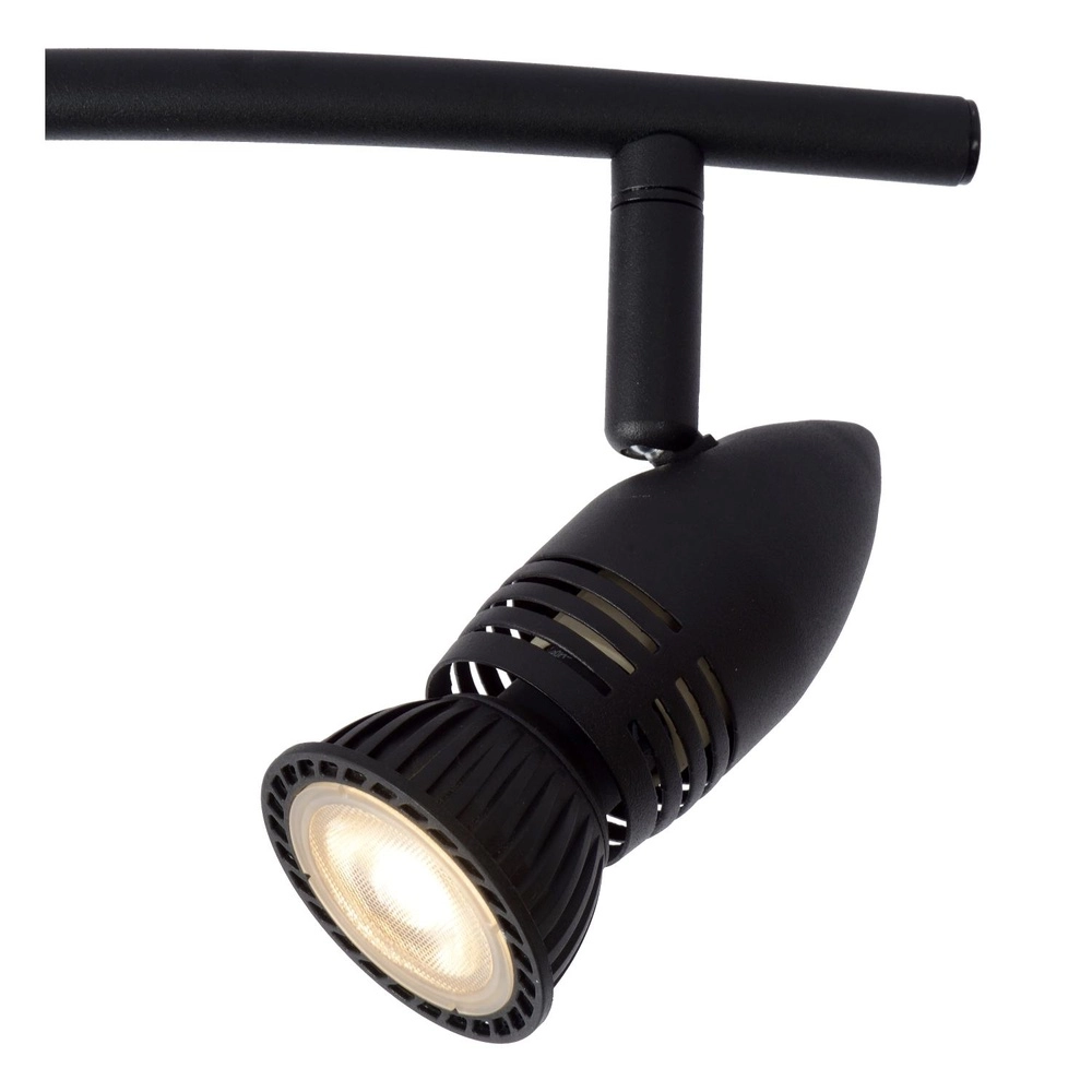 Plafondspot Caro 4-lichts zwart Lucide 5411212134257