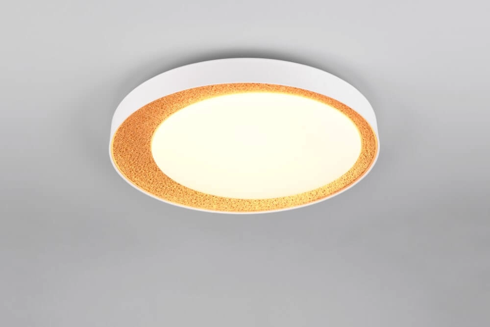 Mooie led plafonnière Aleta Ø 45cm - goud