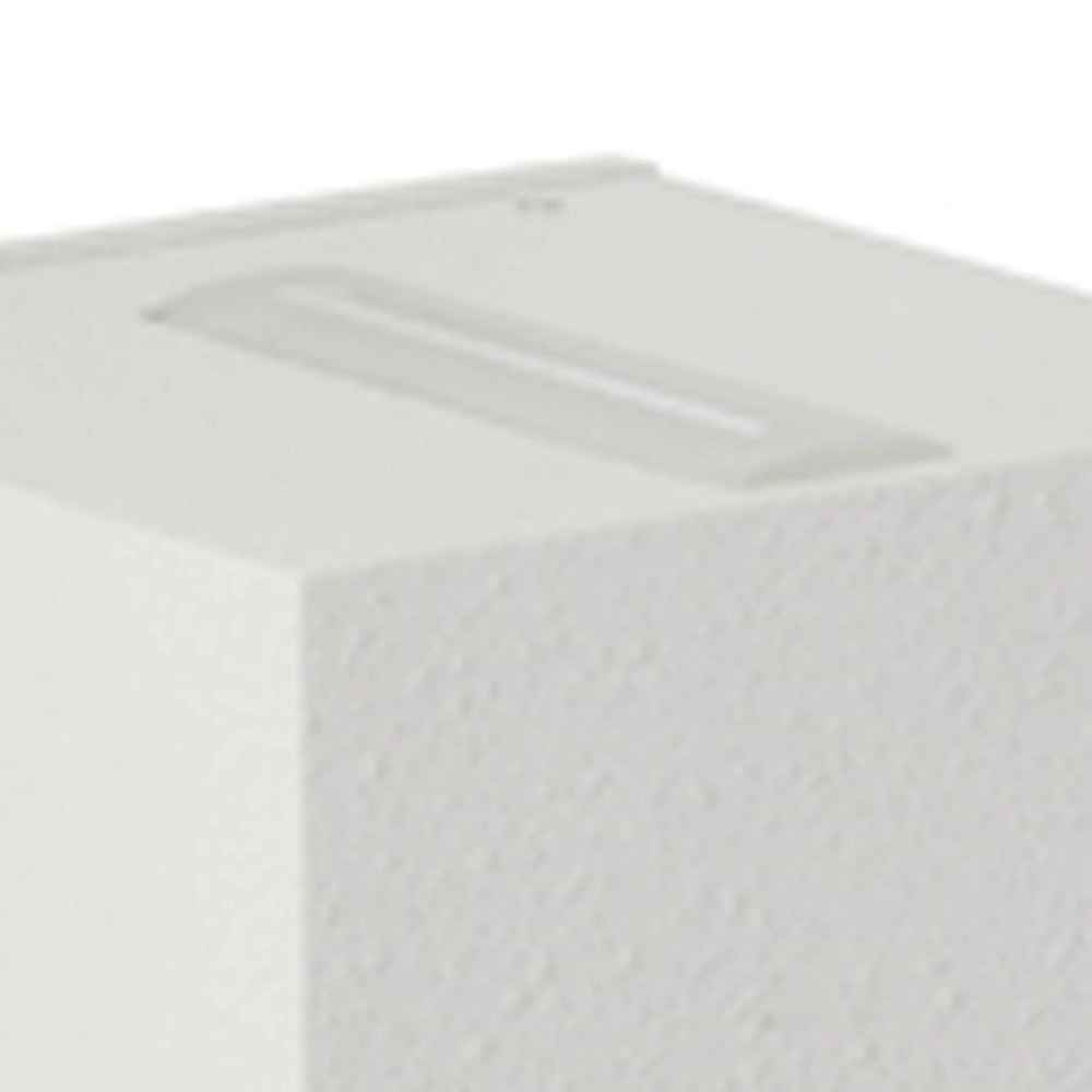 Vierkante Led muurlamp Zenn 10,5cm - wit Albert 4007235823707