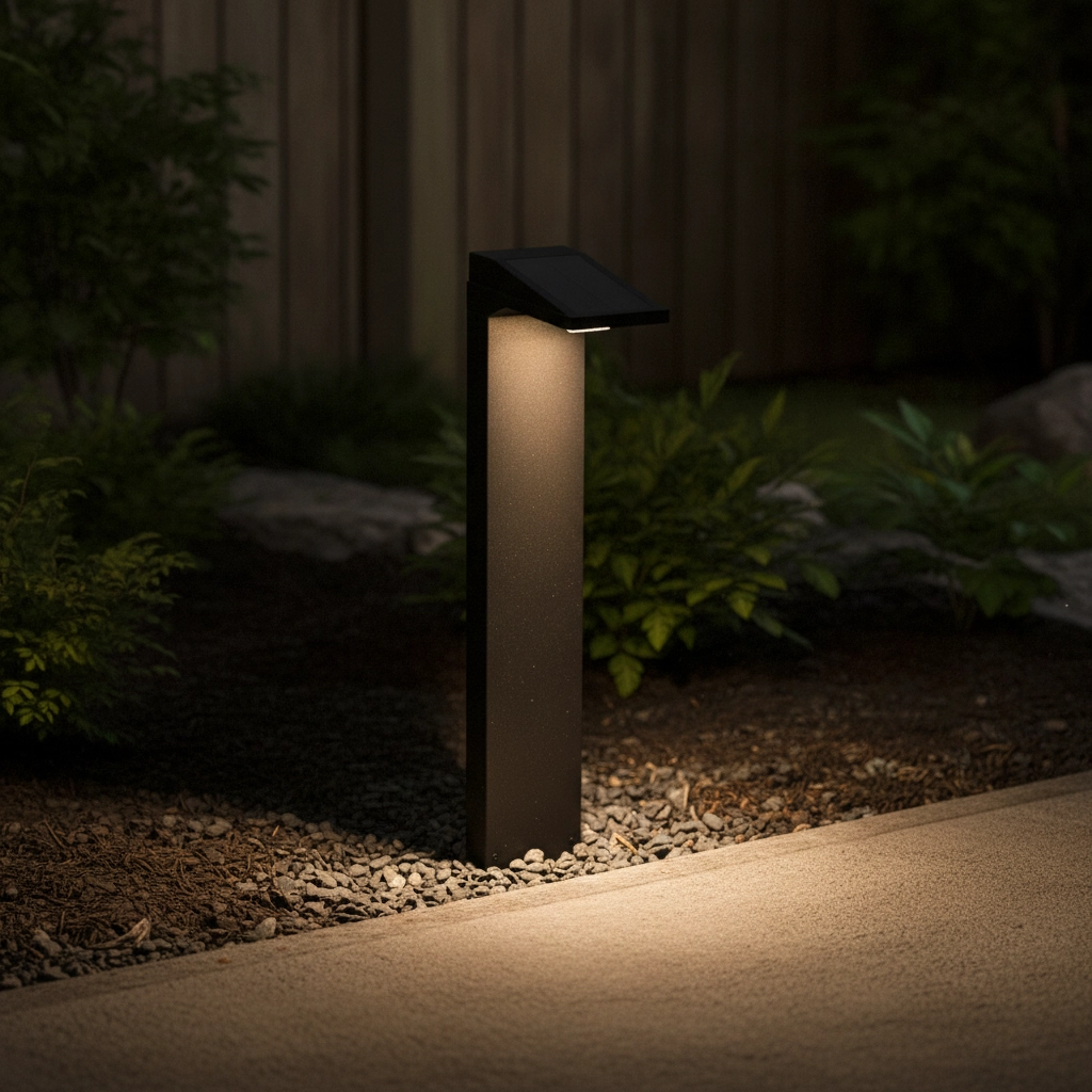 Solar tuinlamp Tek zwart