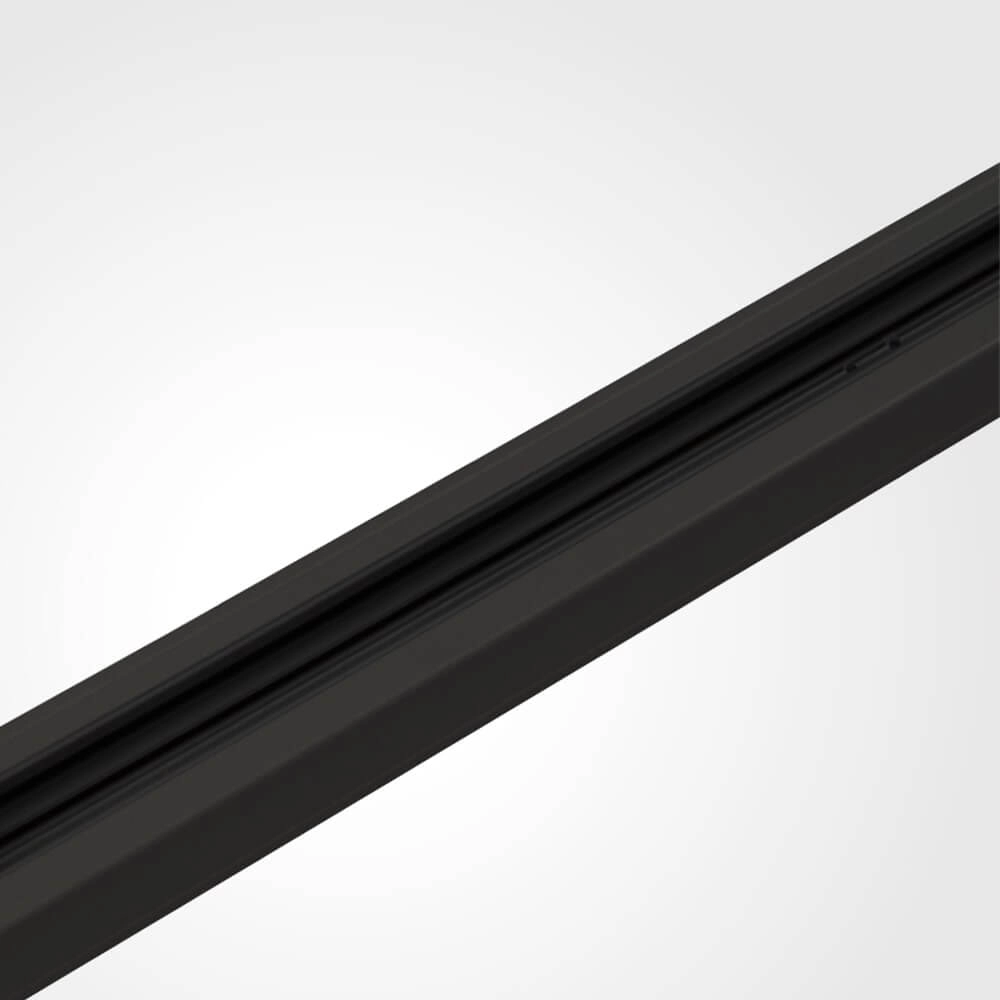 1 meter rail TraQ zwart Lyora