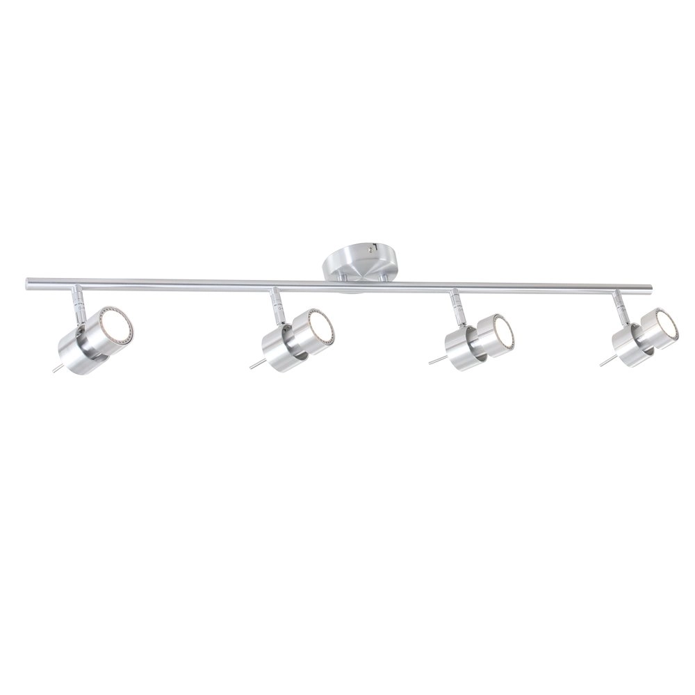 Led plafondspot Natasja Led 4-lichts grijs