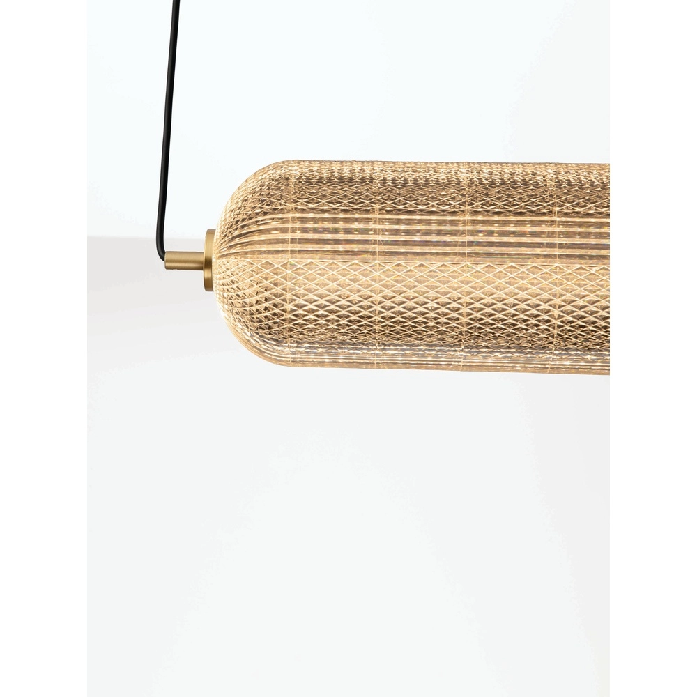 Unieke hanglamp Klelia horizontaal goud Lyora 5212017452696